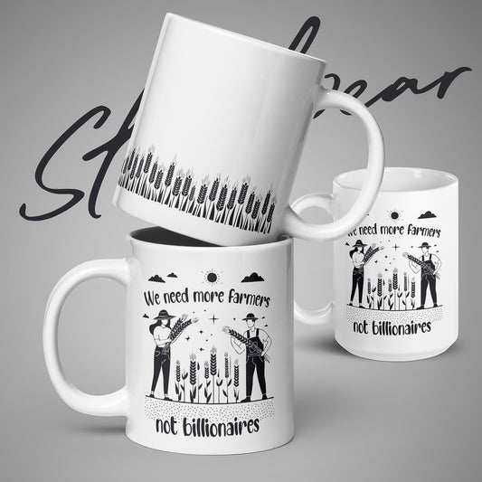 We Need Farmers Ceramic Mug