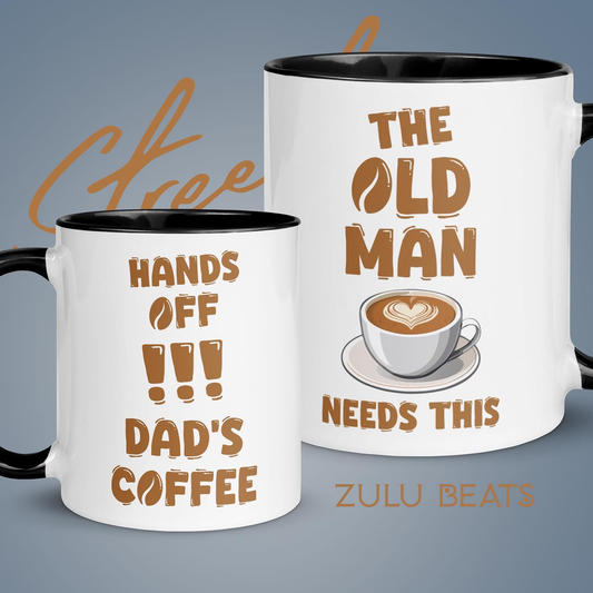 Hands Off Dad's Coffee Mug
